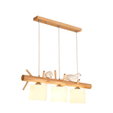 Load image into Gallery viewer, Contemporary Branch Wood Birds Pendant Lights