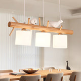 Load image into Gallery viewer, Contemporary Branch Wood Birds Pendant Lights