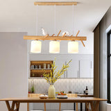 Load image into Gallery viewer, Contemporary Branch Wood Birds Pendant Lights