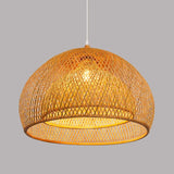 Load image into Gallery viewer, Creative Simple Modern Pastoral Living Room Pendant Lamp Bamboo Weaving