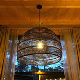 Load image into Gallery viewer, Basket Rattan Woven Pendant Light Shades