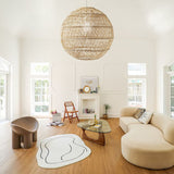 Load image into Gallery viewer, Basket Rattan Woven Lantern Chandelier Pendant Lamp Shade