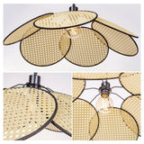 Load image into Gallery viewer, Modern Rattan Pendant Lights Handwoven Lampshade