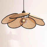 Load image into Gallery viewer, Modern Rattan Pendant Lights Handwoven Lampshade