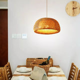 Load image into Gallery viewer, Natural Bamboo Chandelier Vintage Bamboo Woven Light