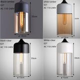 Load image into Gallery viewer, Industrial Lighting Kitchen Rustic Glass Pendant Light