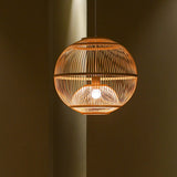 Load image into Gallery viewer, Traditional Bamboo Pendant Artistic Suspension Hanging Light Fixture