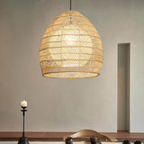 Load image into Gallery viewer, Simple Basket Rattan Wicker Pendant Light Lampshade