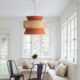 Load image into Gallery viewer, Vintage Creative LED Pendant Light Hand-Woven Chandelier