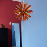 Load image into Gallery viewer, Nordic Creative Wooden Chandelier Flower-Shaped Dandelion Pendants Lights