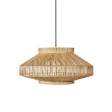 Load image into Gallery viewer, Rattan Pendant Light Woven Pendant Shade Flush Mount Ceiling Light