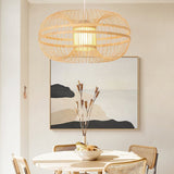 Load image into Gallery viewer, Handicraft Bamboo Pendant light Creative Chandelier Home Decor Art