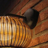 Load image into Gallery viewer, Rattan Wall Lights Globe Wall Lamp Bamboo Japanese Furniture Mushroom Light