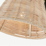 Load image into Gallery viewer, Rattan Wall Lamp Plug In Wall Lights Wicker Lampshade