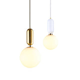 Load image into Gallery viewer, Modern Kitchen Pendant Light Unique Brass Ceiling Light