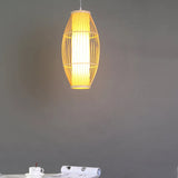 Load image into Gallery viewer, Southeastern Wabi Sabi Art Ceiling Light Weave Bamboo Pendant Lamp