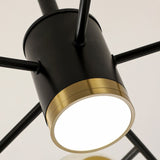 Load image into Gallery viewer, Postmodern Metal Ceiling Light Sputnik Shape Multi-light Pendant