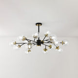 Load image into Gallery viewer, Postmodern Metal Ceiling Light Sputnik Shape Multi-light Pendant