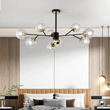 Load image into Gallery viewer, Postmodern Metal Ceiling Light Sputnik Shape Multi-light Pendant