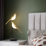 Load image into Gallery viewer, Electroplating Golden Bird Table Lamp