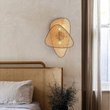 Load image into Gallery viewer, Creative Bedroom Bedside Wall Lamp Rattan Woven