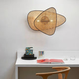 Load image into Gallery viewer, Creative Bedroom Bedside Wall Lamp Rattan Woven