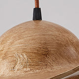 Load image into Gallery viewer, Modern Straw Hat Ceiling Lamp Resin Shade