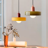 Load image into Gallery viewer, Modern Colorful Glass Shade Pendant Light