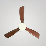 Load image into Gallery viewer, Contemporary Ceiling Fan Light Fixture Wooden LED Ceiling Lamp 42&#39;&#39;