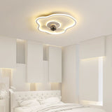 Load image into Gallery viewer, Modernism 2-Light Ceiling Fan Light in White / Black