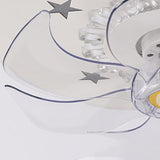 Load image into Gallery viewer, White Star Ceiling Fan Lamp Nordic Style