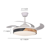 Load image into Gallery viewer, Nordic 42&quot; LED Dimmable Ceiling Fans Light