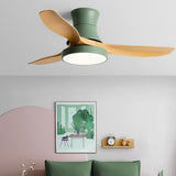 Load image into Gallery viewer, Modern 3-Blade Ceiling Fan Polish Finish Fan with Light for Home