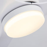 Load image into Gallery viewer, Modern Simple 1-Light Ceiling Fan Lamp Cylinder Shape