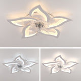 Load image into Gallery viewer, Metal Flower Shape Ceiling Fan Modern Style