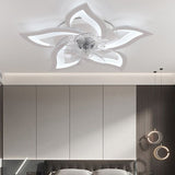 Load image into Gallery viewer, Metal Flower Shape Ceiling Fan Modern Style