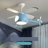 Load image into Gallery viewer, 4-Blade Helicopter Pendant Fan Lighting Kids Style