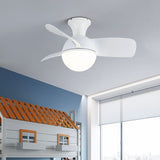 Load image into Gallery viewer, Modern Style Ceiling Fans Light Iron and Acrylic for Living Room Flushmount