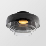 Load image into Gallery viewer, Creative Glass Ceiling Light Multi-Layer Pendant Lampshade