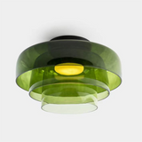 Load image into Gallery viewer, Creative Glass Ceiling Light Multi-Layer Pendant Lampshade