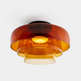 Load image into Gallery viewer, Creative Glass Ceiling Light Multi-Layer Pendant Lampshade