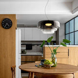 Load image into Gallery viewer, Large Triple Layer Glass Pendant Lights