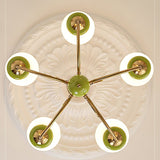 Load image into Gallery viewer, Modern Creative Art Green Chandelier