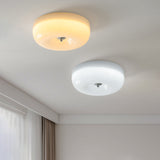 Load image into Gallery viewer, Cream Pudding Round Ceiling Lamp Living Room