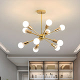 Load image into Gallery viewer, Metal Starburst Chandelier Light Modernist 6 Lights