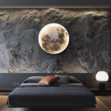 Load image into Gallery viewer, Moon Wall Lamp Modern Light Trichromatic Light Adjustable Creative Corridor Mural Lamp