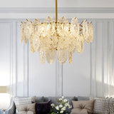 Load image into Gallery viewer, Luxury Led Crystal Chandeliers Lighting Living room Hanging Lamp