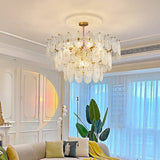 Load image into Gallery viewer, Luxury Led Crystal Chandeliers Lighting Living room Hanging Lamp