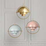 Load image into Gallery viewer, Nordic bedroom bedside creative metal single-head chandelier