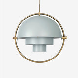 Load image into Gallery viewer, Nordic bedroom bedside creative metal single-head chandelier